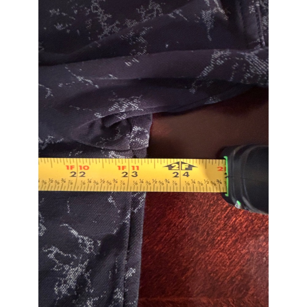 TravisMathew Mens XL Black Marble Print Short Sleeve Polo Shirt 1MAA266 - Picture 8 of 8